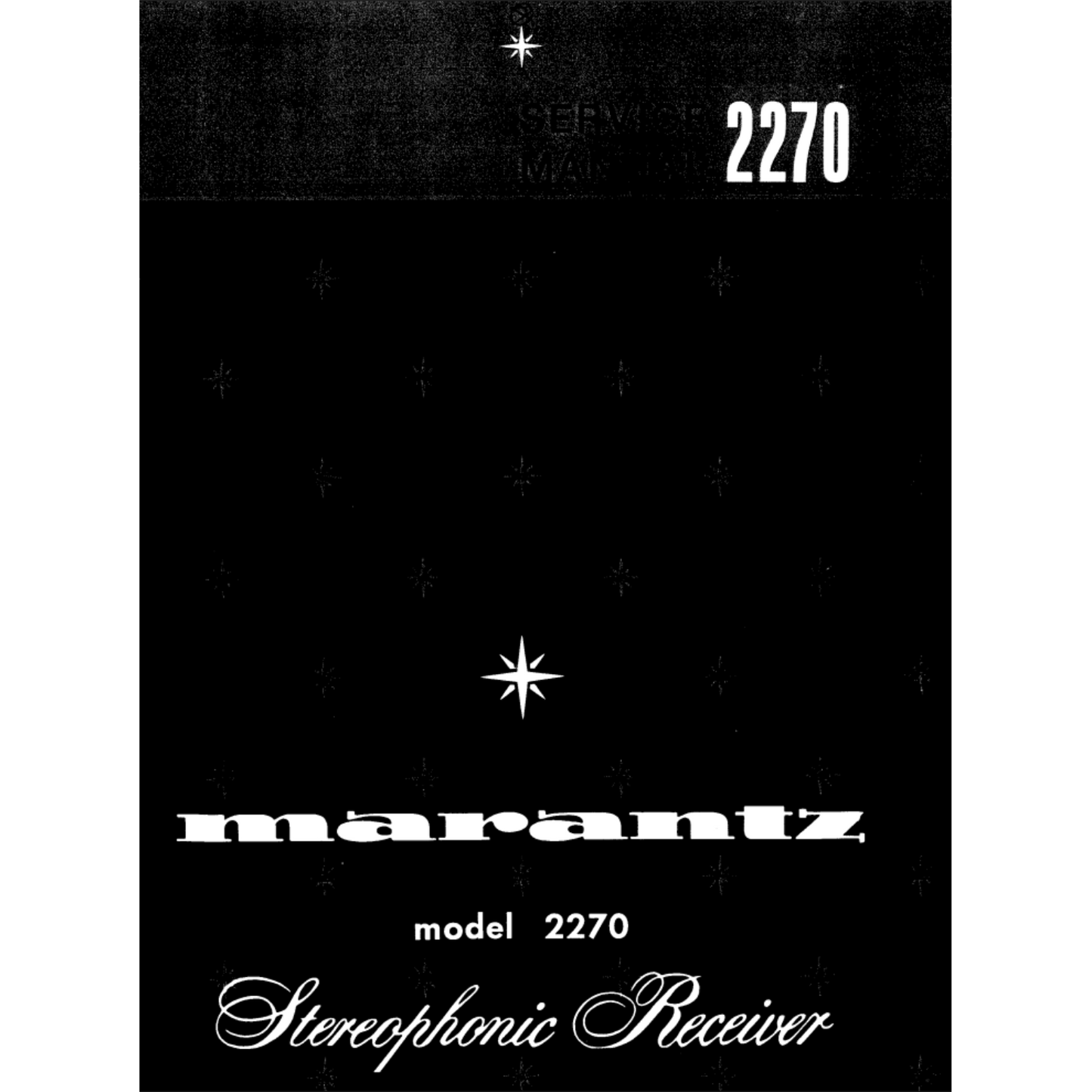 Marantz 2270 Stereophonic Receiver Manual (PDF)